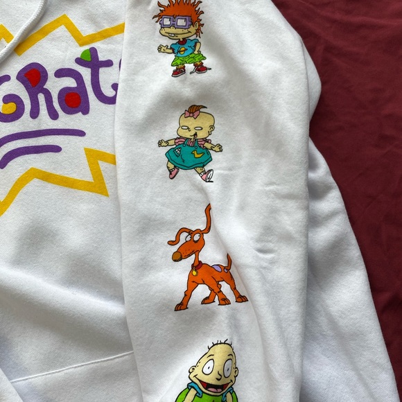 NWT - Rugrats - Vintage 90s Hoodie Character Print - Picture 4 of 6